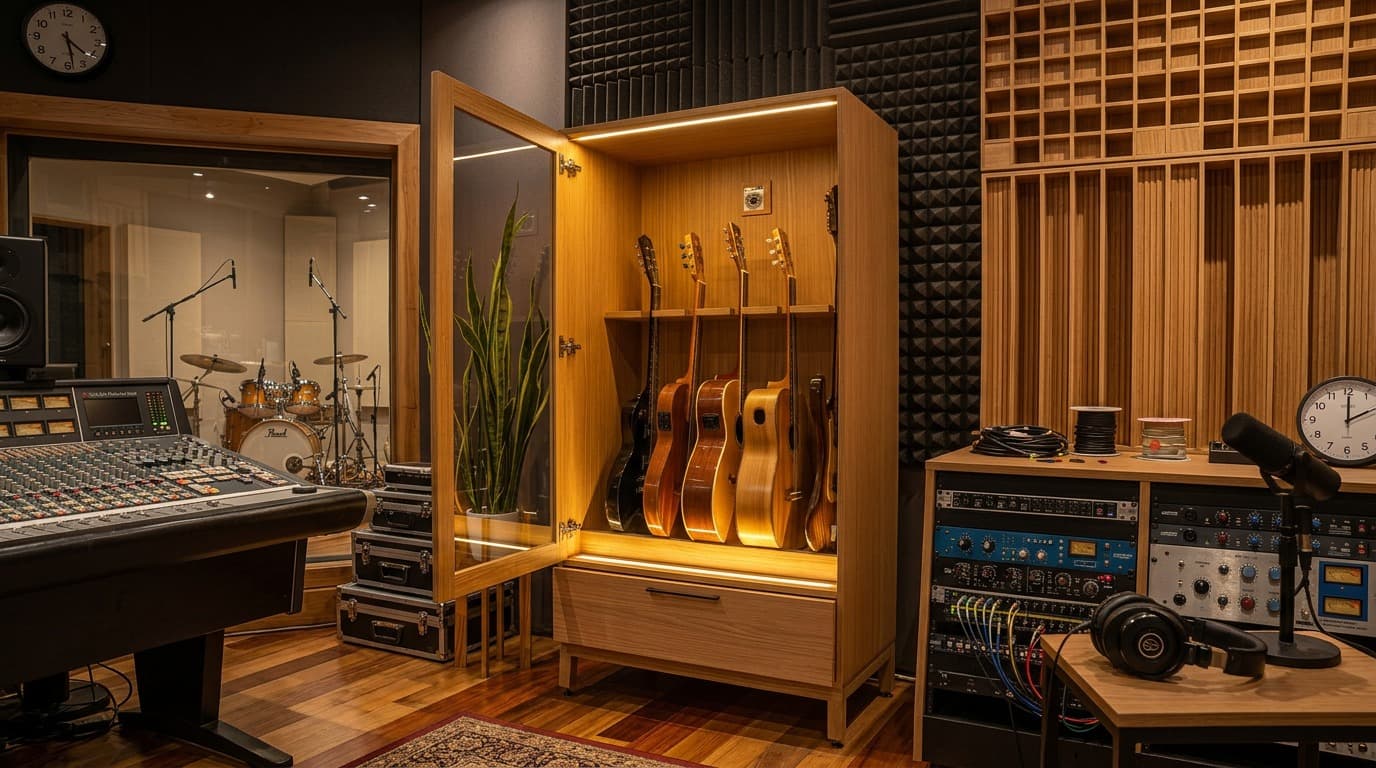 Vitrina Sonaq Pro en estudio